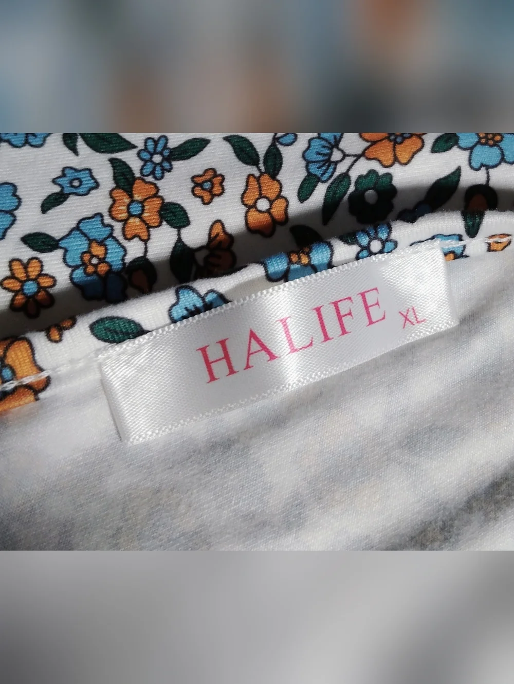 Halife Floral Maxi Dress Sz-XL - Picture 5 of 9